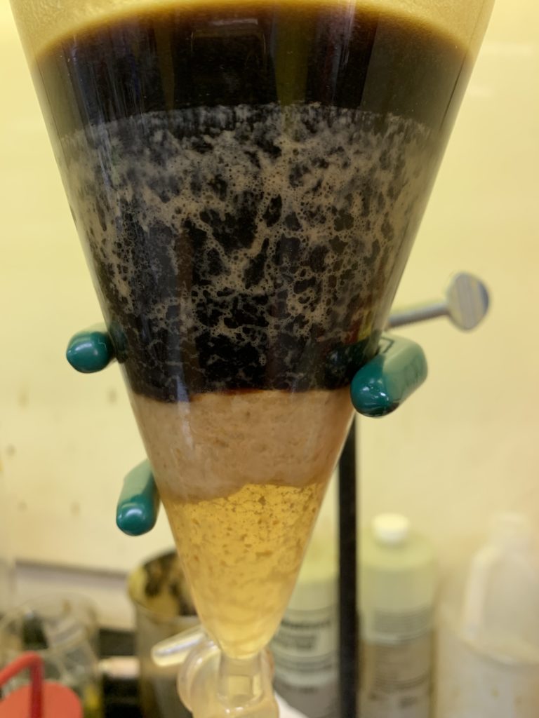 Water washing hemp extract