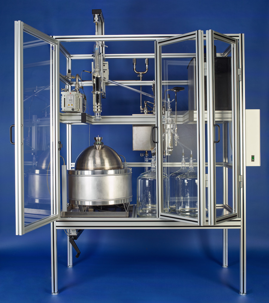 B/R 9200 spinning band cannabis distillation system